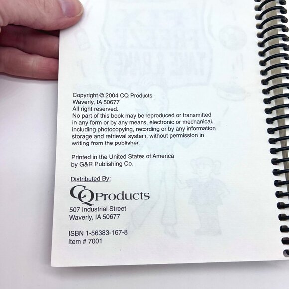 Fix Freeze Take & Bake Cookbook Spiral Bound 101 Dishes For Make Ahead Meals - Picture 2 of 8